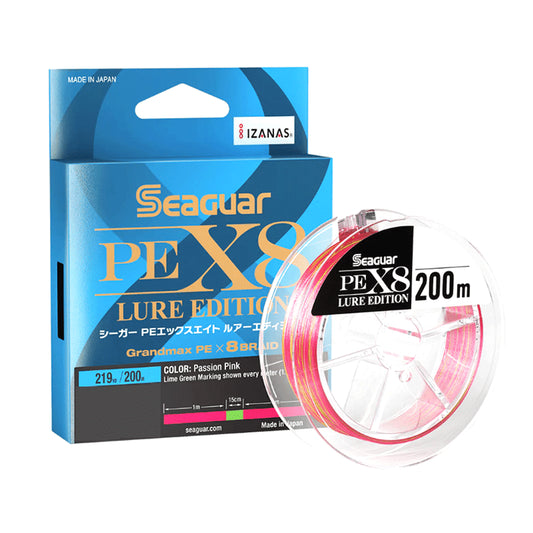 Seaguar JDM PEX8 Lure Edition Braid 219yd