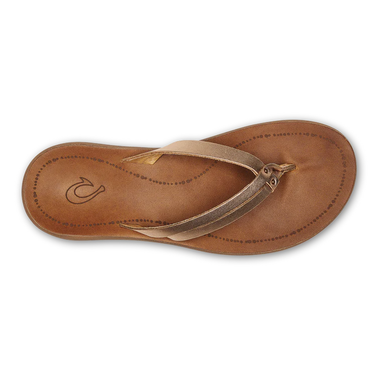 OLUKAI WOMEN'S KAPEHE LUANA LEATHER SANDALS