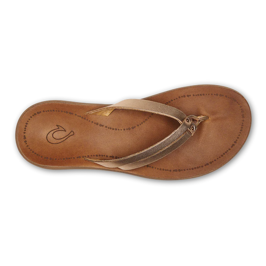 OLUKAI WOMEN'S KAPEHE LUANA LEATHER SANDALS