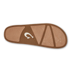OLUKAI KIPE'A 'OLU WOMEN'S LEATHER SLIDE SANDALS