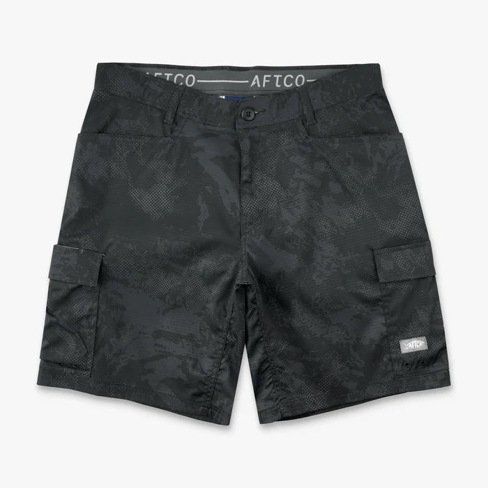 AFTCO MENS DECKHAND CAMO SHORTS