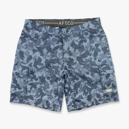 AFTCO MENS DECKHAND CAMO SHORTS