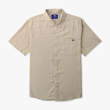 AFTCO MENS DORSAL SHORT SLEEVE KHAKI
