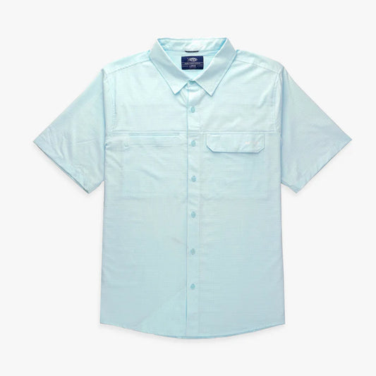 AFTCO MENS AIR O MESH TECH SHORT SLEEVE BUTTON DOWN (M45343)