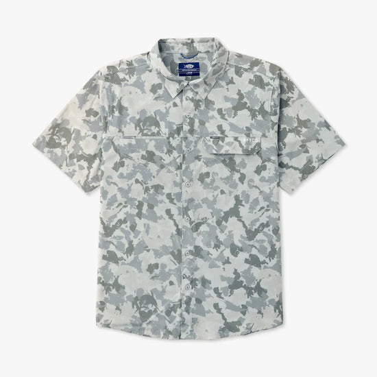 AFTCO MENS AIR O MESH PRTD SHORT SLEEVE