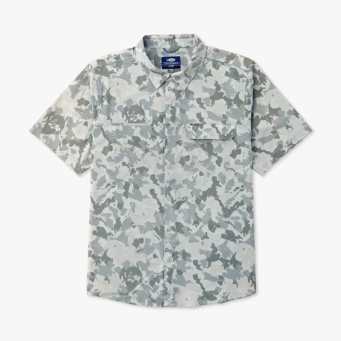 AFTCO MENS AIR O MESH PRTD SHORT SLEEVE