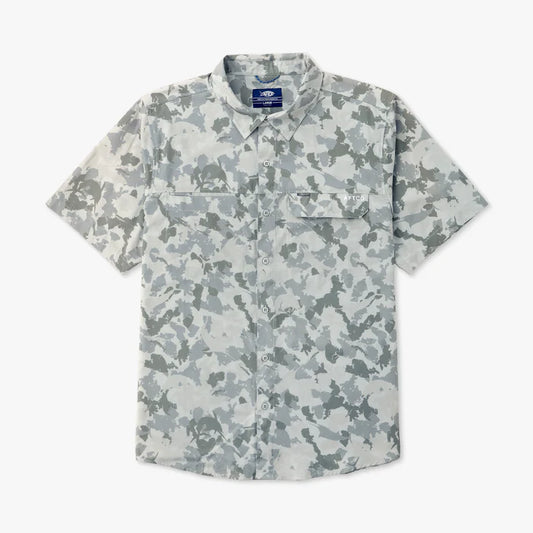 AFTCO MENS AIR O MESH PRTD SHORT SLEEVE