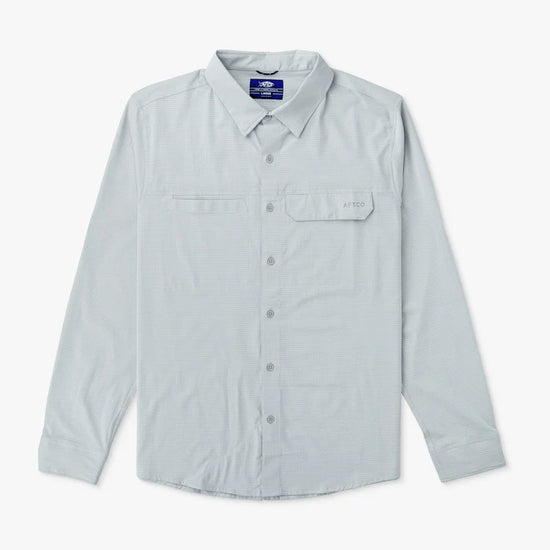 AFTCO AIR O MESH TECH LONG SLEEVE BUTTON DOWN