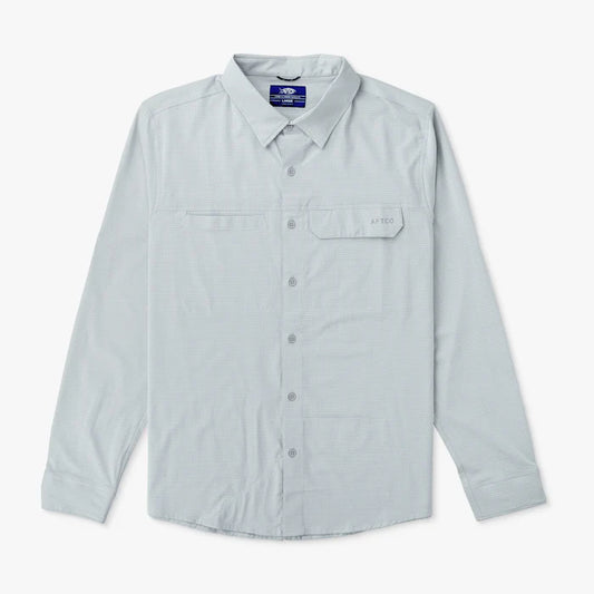 AFTCO AIR O MESH TECH LONG SLEEVE BUTTON DOWN