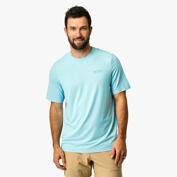 Aftco Ocean Bound UPF SS Performance Shirt