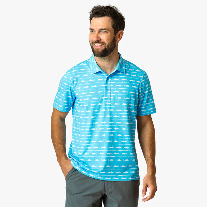 AFTCO Boatbar Performance Fishing Polo