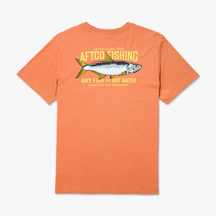 Aftco Big Scale Melon SS T-Shirt