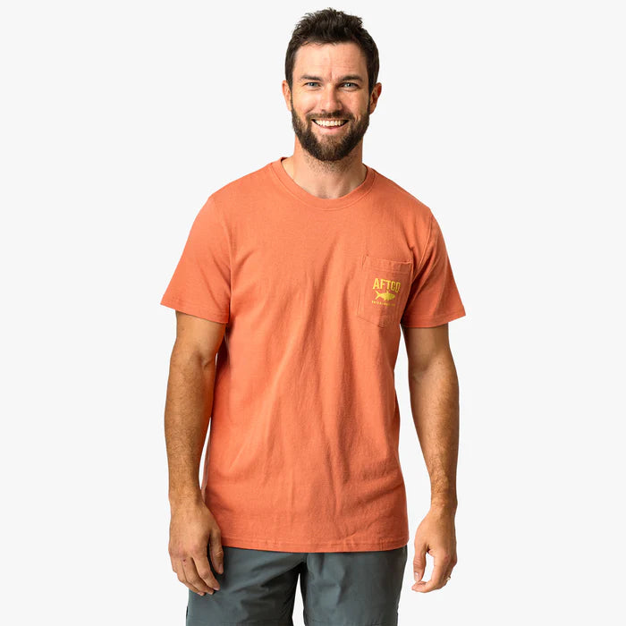 Aftco Big Scale Melon SS T-Shirt