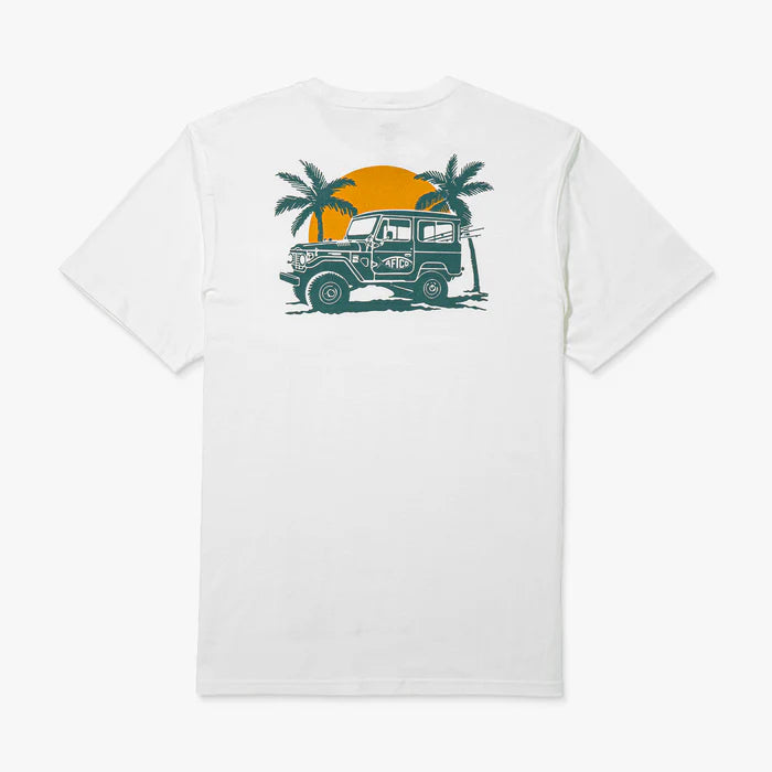 Aftco Nomad White SS T-Shirt