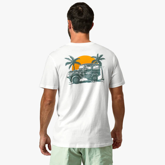 Aftco Nomad White SS T-Shirt