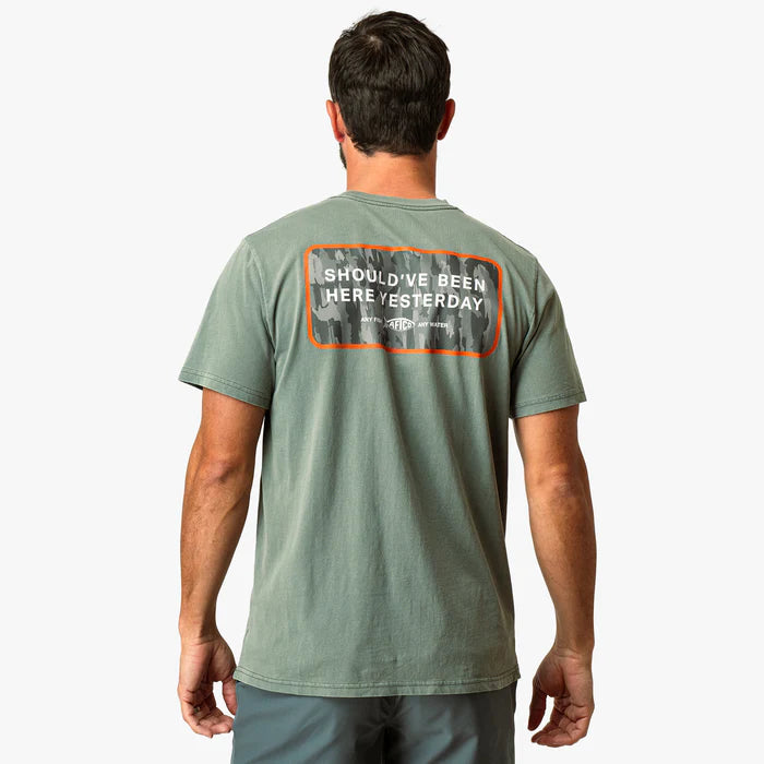 Aftco Yesterday Mulled Basil Men's T-Shirt