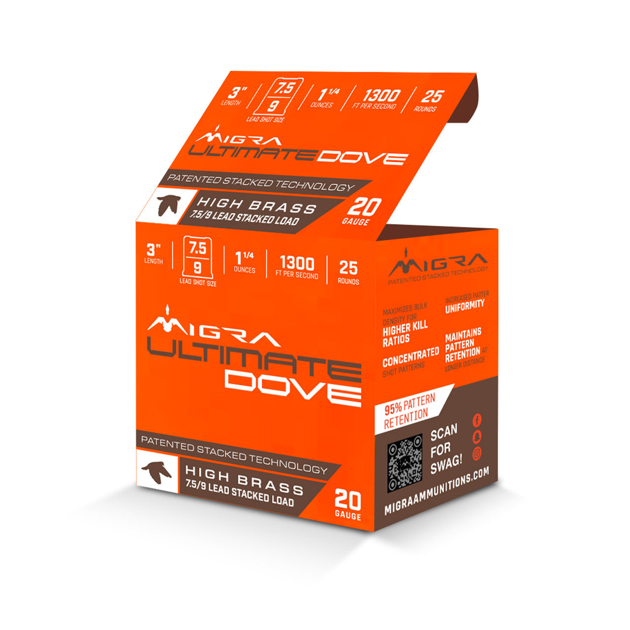 MIGRA 20 GAUGE ULTIMATE DOVE LEAD SHOT