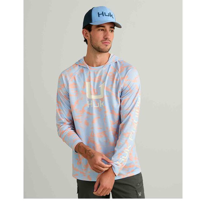 Huk Icon Printed LS Hoodie