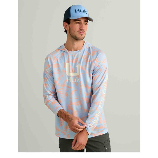 Huk Icon Printed LS Hoodie