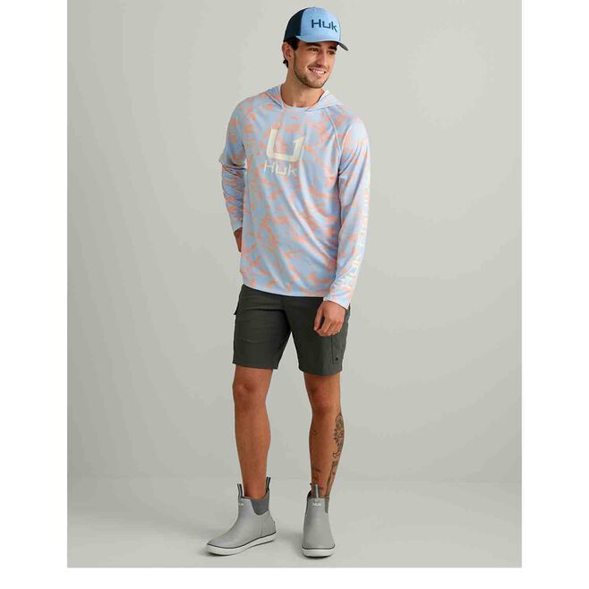 Huk Icon Printed LS Hoodie