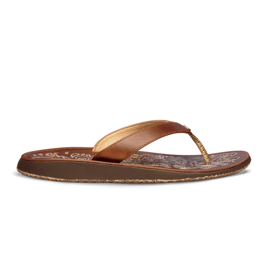 OLUKAI PANIOLO WOMEN'S LEATHER SANDALS
