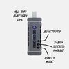 Turtlebox Ranger waterproof outdoor Bluetooth speaker-Gray- for hunting and fishing and golf