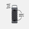 Turtlebox Ranger waterproof outdoor Bluetooth speaker-Gray- for hunting and fishing and golf