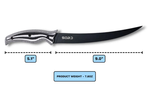 Sord 9" Fillet Knife Medium Flex