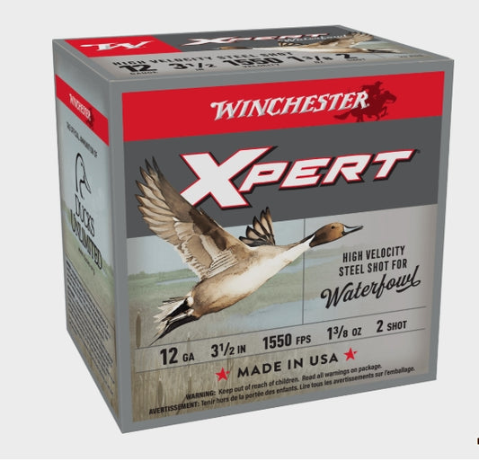 Winchester Xpert 12 Gauge 3.5" 1 3/8oz 1550FPS Steel Shot
