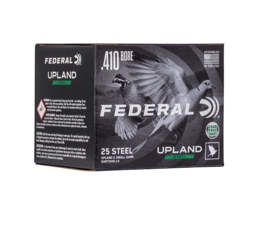 Federal Upland Steel .410 Bore 3-inch #7.5 Shotshells