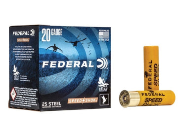 Federal Speed-Shok Steel 20 GA 25-Rounds 3" 7/8 oz