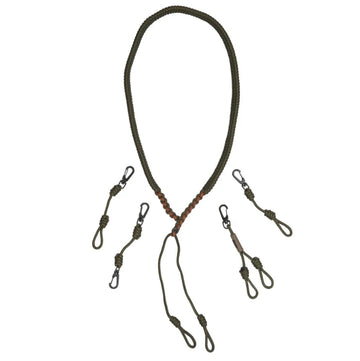 Banded Zipper Braid DIY Lanyard/Olive