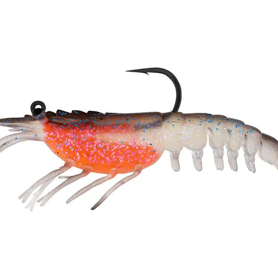 Nomad Tideline Shrimp 3.5" - Brown Flasher