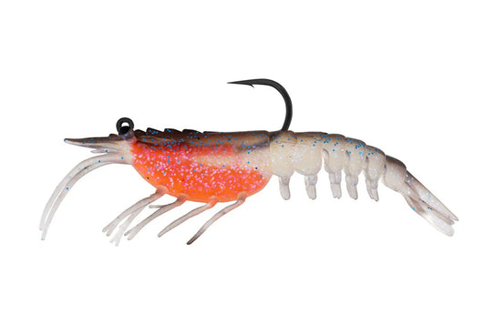 Nomad Tideline Shrimp 3.5" - Brown Flasher
