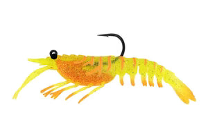 Nomad Tideline Shrimp 3.5" - Chartreuse UV