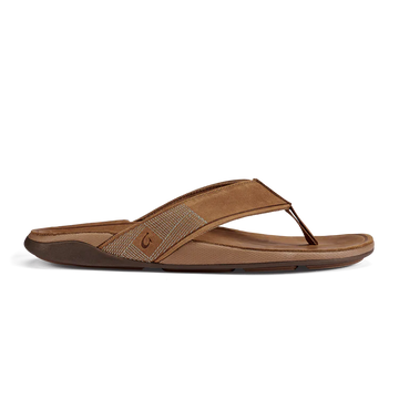 OLUKAI TUAHINE MEN'S LEATHER SANDALS