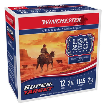 Winchester Super Target Light 12 Gauge 2 3/4" 1 1/8oz 1145FPS