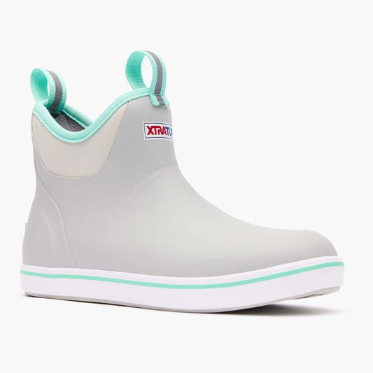 Xtratuf Women's Ankle Deck Boot - Gray/Green