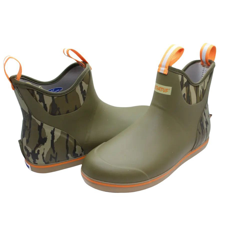 XTRATUF ANKLE DECK BOOT OLIVE/CAMO