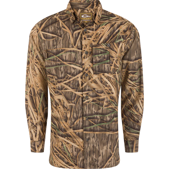 DRAKE LONG SLEEVE 8-SHOT FLYWEIGHT SHIRT