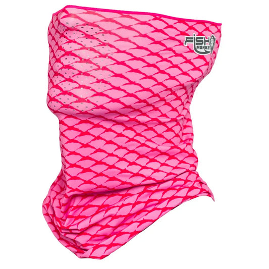 Fish Monkey FM40 Performance Face Guard – Pink Scales
