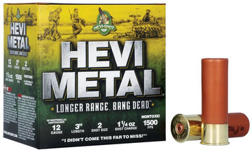 HEVI-Metal Longer Range 12 Gauge 3" 1 1/4oz Waterfowl Shells