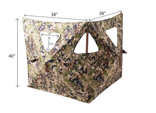 Rig'Em Right HydeOut Go Ground Blind