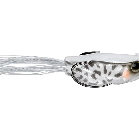 Jackall Kaera Frog White hollow body frog bass fishing lure