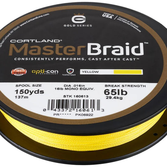 Cortland Master Braid Braided Line