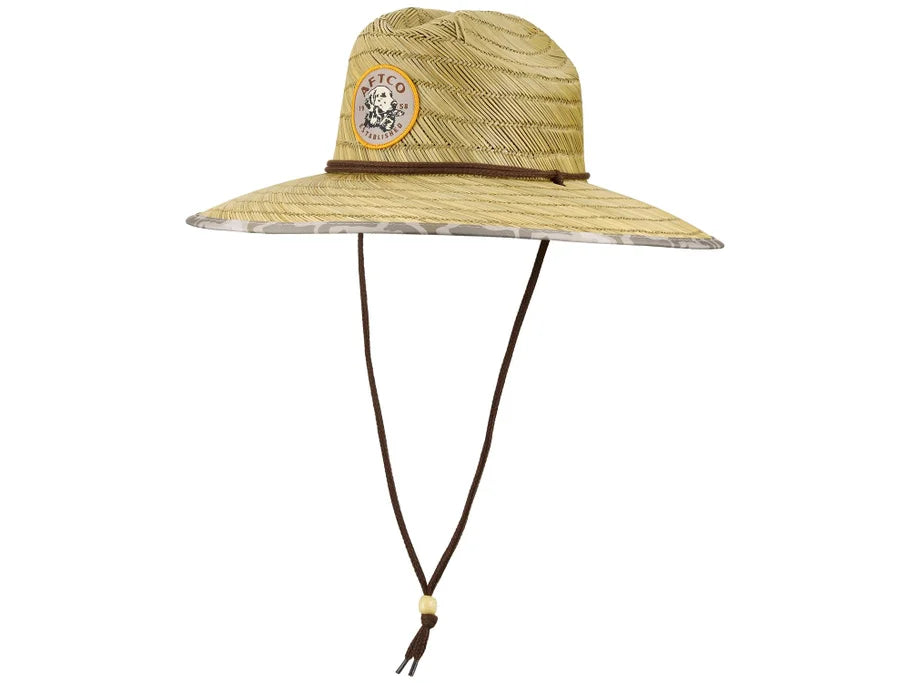 AFTCO Boatbar Straw Hat