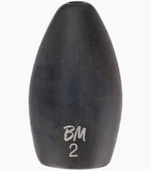 Bass Mooch Tungsten No-Chip Flipping Weights - Matte Finish Bass Fishing Weights for Flipping and Pitching